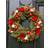 Dibor Starry Night Xmas Door Winter Autumn Wreath Multicolour Decoration 35cm