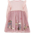 Monsoon Little Mouse Disco Dress - Pink