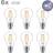 Philips Classic LED Lamps 4.3W E27 6 Pack