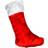 Shatchi Large Traditional Santa Red/White Stocking 48cm