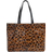 River Island Leather Leopard Shopper Bag - Brown