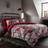 Christmas Patchwork Duvet Cover Red (200x200cm)