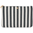 Fan Palm Clutch - Cotton Stripe
