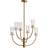 Maytoni Arco Chandelier Gold/Transparent Pendel ∅ 61cm