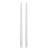 Uyuni Crown White LED-ljus 32cm 2st