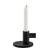 Ekta Living Bright Light Black Fyrfadsstage 7.5cm