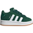 adidas Infant Campus 00s Comfort Closure Elastic Lace - Dark Green/Cloud White/Gum