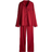 H&M Satin Pyjamas - Dark Red