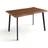 Dunelm Tiarna Wave Edge Natural Dining Table 80x120cm