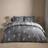 OHS Stag Reversible Duvet Cover Grey (200x200cm)
