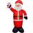 vidaXL Inflatable Decorations Santa Claus with Leds 300cm