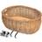 Basil Pluto Front Wheel Pet Bike Basket Marrone