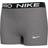 NIKE Kid's Pro Shorts - Carbon Heather/White (DA1033-091)