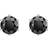 Thomas Sabo Ear Stud - Silver/Black