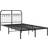 vidaXL Metal Bed Frame with Headboard Sängram 125x207cm