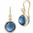 Julie Sandlau Prime Earrings - Gold/Blue/Transparent