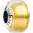 Pandora Mini Murano Charm - Silver/Gold