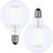 Litecraft Filament Globe LED Lamps 6W E27 2-pack