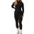 Gtech Define Long Sleeve Jumpsuit - Black