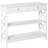 Homcom Open Top White Console Table 30.5x100cm