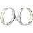 Pilgrim Julita Hoop Earrings - Silver