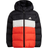 adidas Kid's Synthetic Down Jacket - Black/Grey One/Bright Red