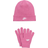 Nike Little Kid's Club Hat & Glove Set - Magic Flamingo (FV2830-646)