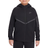 Nike Big Kid's Sportswear Tech Fleece Full Zip Hoodie Extended Size - Black (HV6166-010)