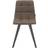 Carryhome Microfiber Brown/Black Köksstol 88cm