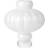 Louise Roe Balloon Opal White Vase 40cm