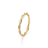 Mads Z Poetry Twist Ring - Gold/Diamonds
