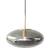 Hübsch Ellipse Smoked Pendant Lamp ∅ 40cm