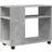 vidaXL 853149 Concrete Grey Småbord 35x70cm