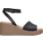 Crocs Brooklyn Ankle Strap Wedge - Black/Mushroom
