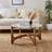 Dunelm Jae White Coffee Table 91.5cm