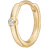 Julie Sandlau Purity Mini Hoop - Gold/Diamond