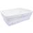 Topfurnishing Wider Shallow Wicker Storage Hamper White Basket 50.5cm