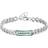 Lacoste District Bracelet - Silver/Green