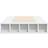 vidaXL Wood Sengeramme 75x190cm