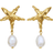 Maanesten Patti Earrings - Gold/Pearls