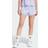 adidas Pacer Essentials Knit High-Rise Shorts - Pink Fusion/White