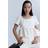 H&M Peplum Brocade Blouse - White Peplum