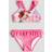 H&M Painokuvalliset Röyhelöbikinit - Pinkki