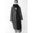 H&M Double-breasted Coat - Black