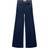 Pull&Bear Wide Leg Comfort Jeans - Dark Blue