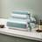 Temu Soft and Fluffy Striped Towel Green, White (140x70cm)