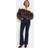 River Island Petite Pocket Flared Jeans - Darkwash Blue