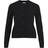 Object Cardigan L/S Short - Sort