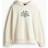 H&M Dead Huvtröja Med Tryck Oversized Fit - Ljusbeige