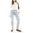 Stradivarius Cotton Slim Mom Jean with Stretch - Washed Blue